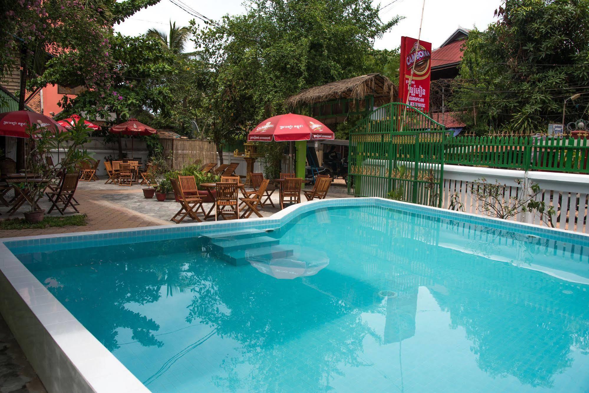 Five Rose Siem Reap Hostel Exterior foto
